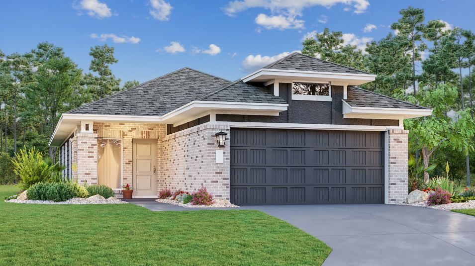 Elevation C1 - Durbin exterior rendering