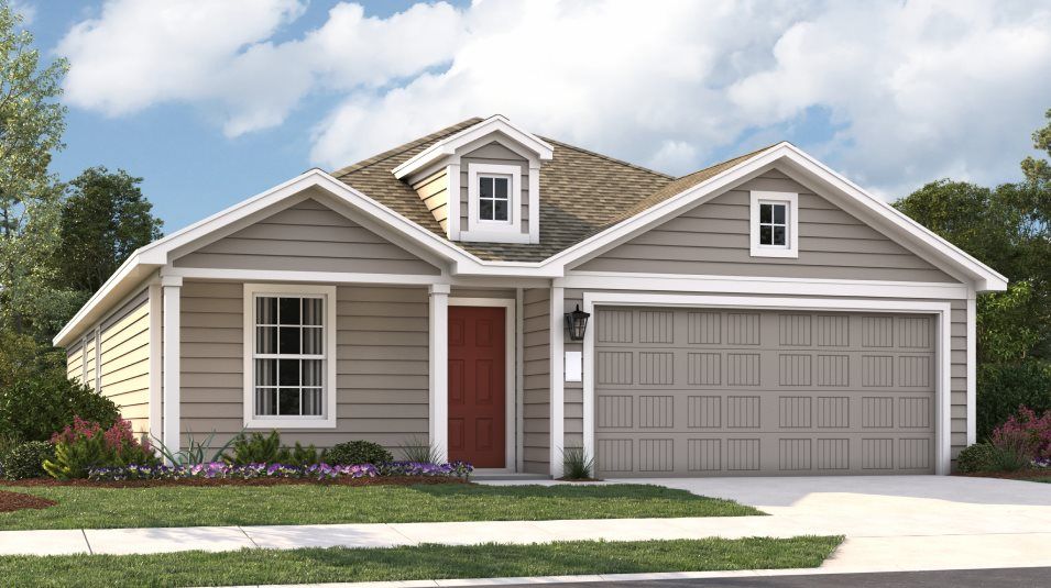 Elevation A - Nettleton Exterior Rendering A