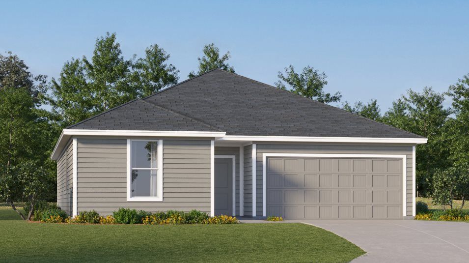 Elevation A - Frey Exterior Rendering A