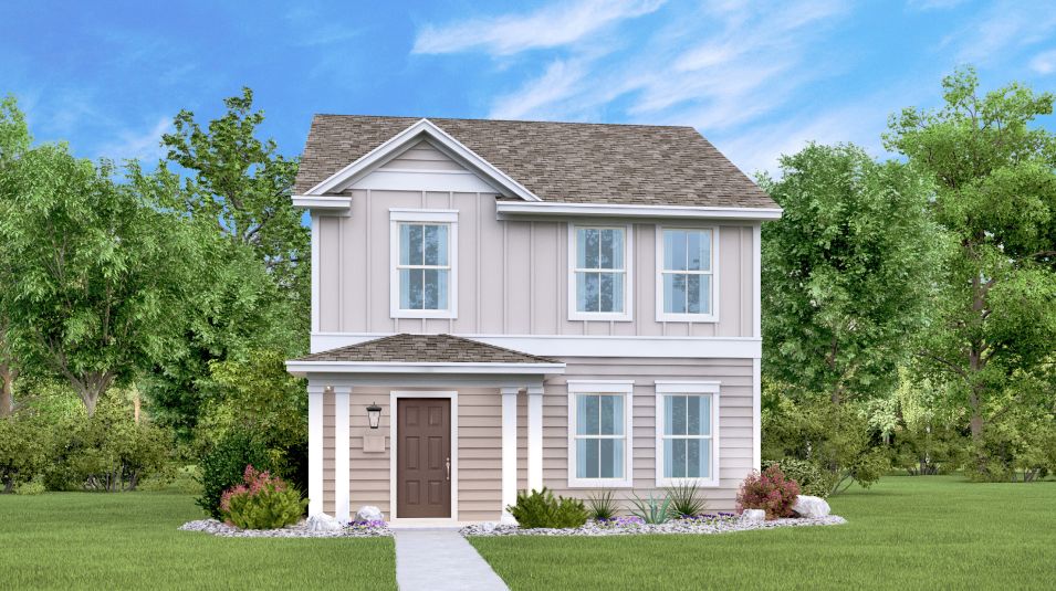 Elevation E - Rosedale Exterior E