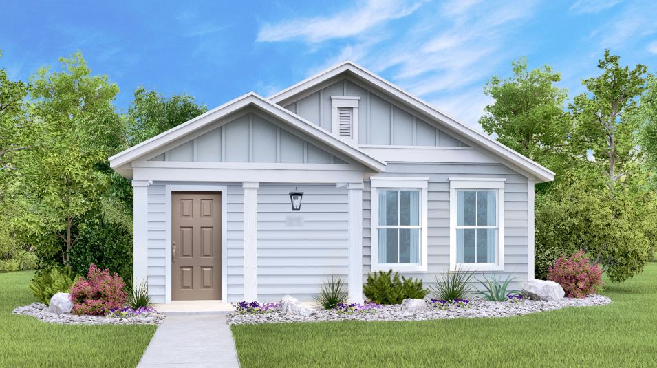 Elevation E - Montour Exterior E