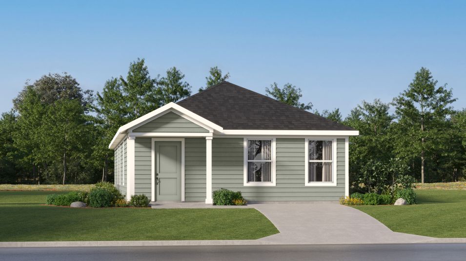 Elevation A - Avas Exterior