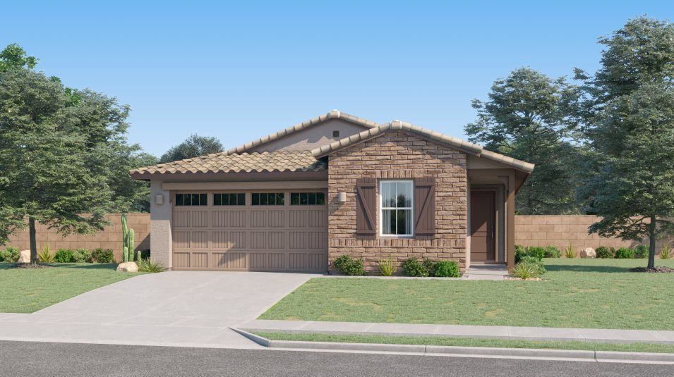 Elevation H - Ranch Hacienda home exterior image