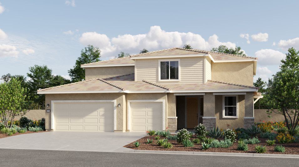 Elevation A - Prairie home image