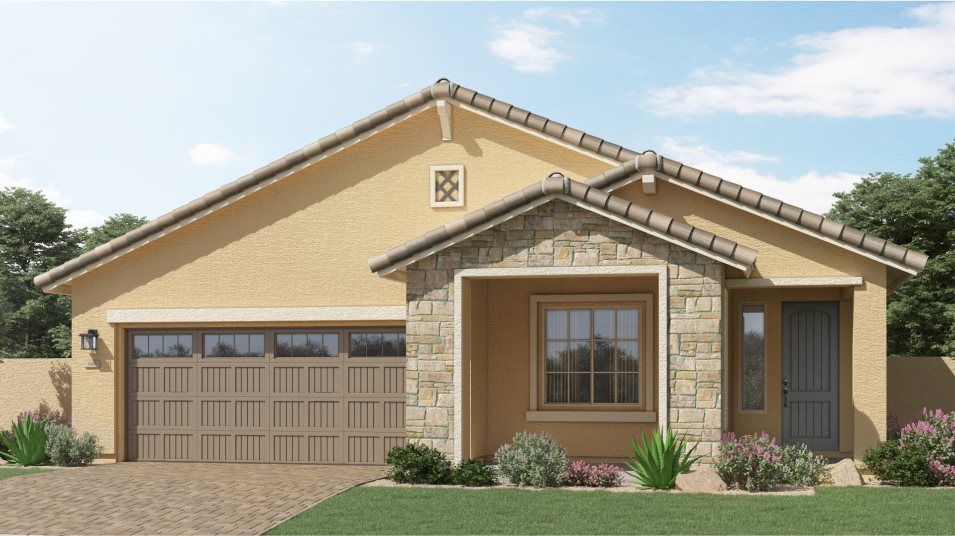 Elevation D - Adobe Ranch image