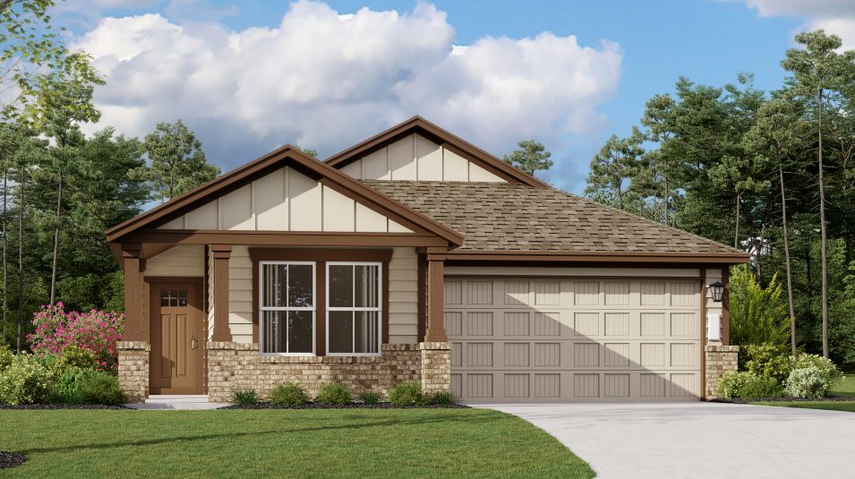 Elevation E3 - Mason Exterior Rendering