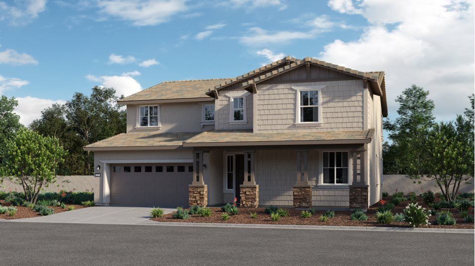 Elevation A - Charming Craftsman home image