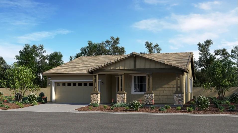 Elevation A - Charming Craftsman