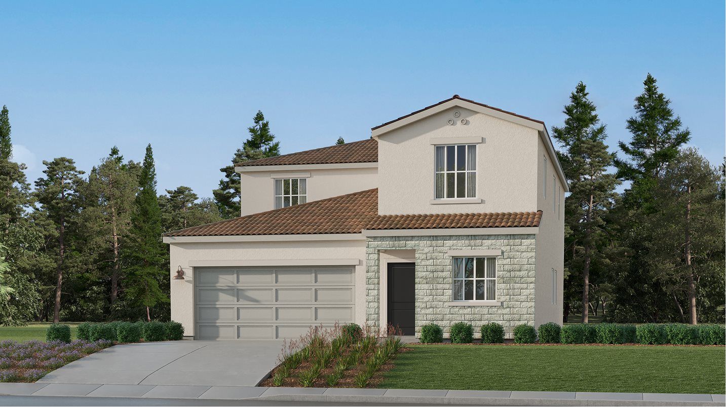 Elevation B - Exterior B home