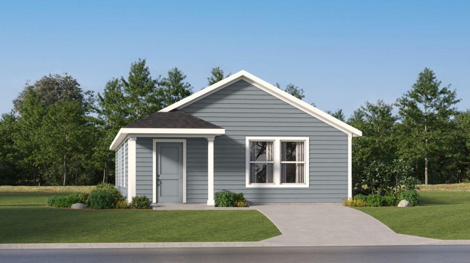 Elevation B - Avas Exterior