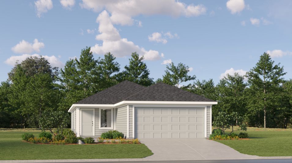 Elevation A - Oakridge Exterior