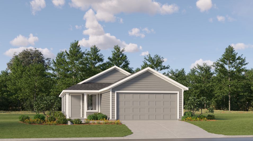 Elevation B - Oakridge Exterior
