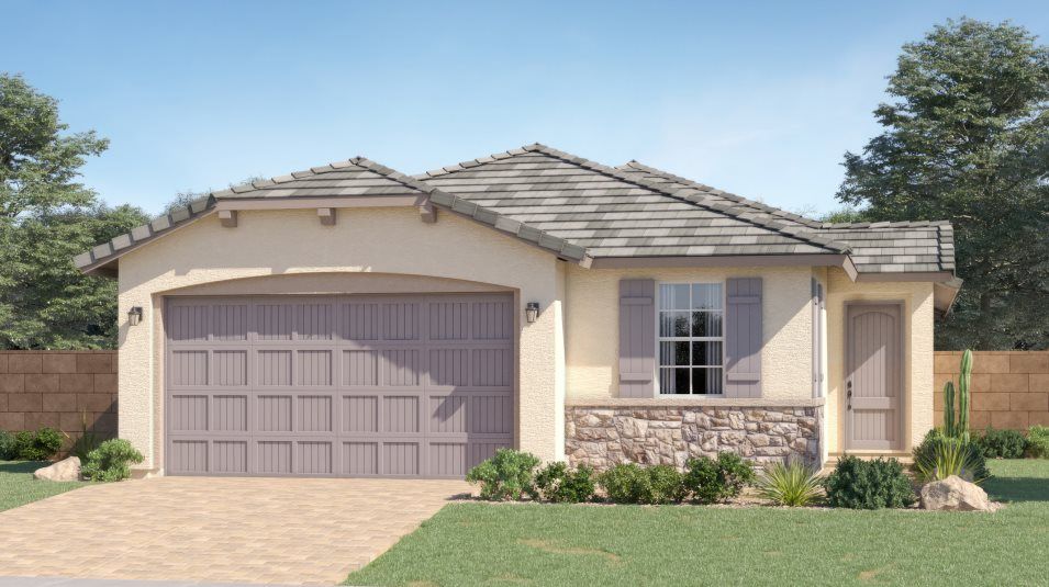 Elevation M - Wester Garden Cottage rendering