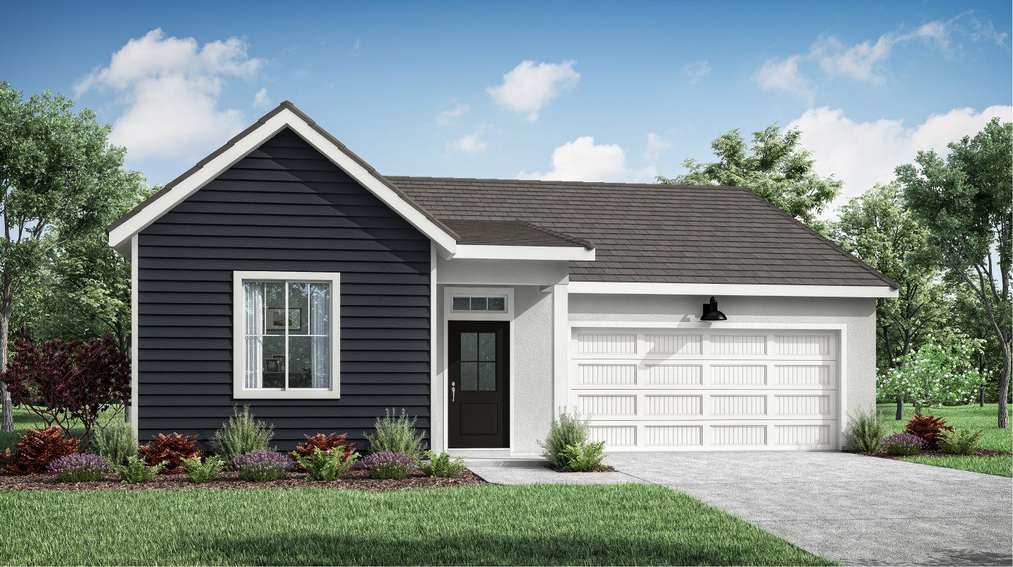 Elevation A - Almond Exterior A