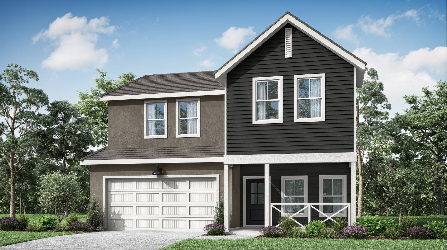 Elevation A - Honeycomb Exterior A