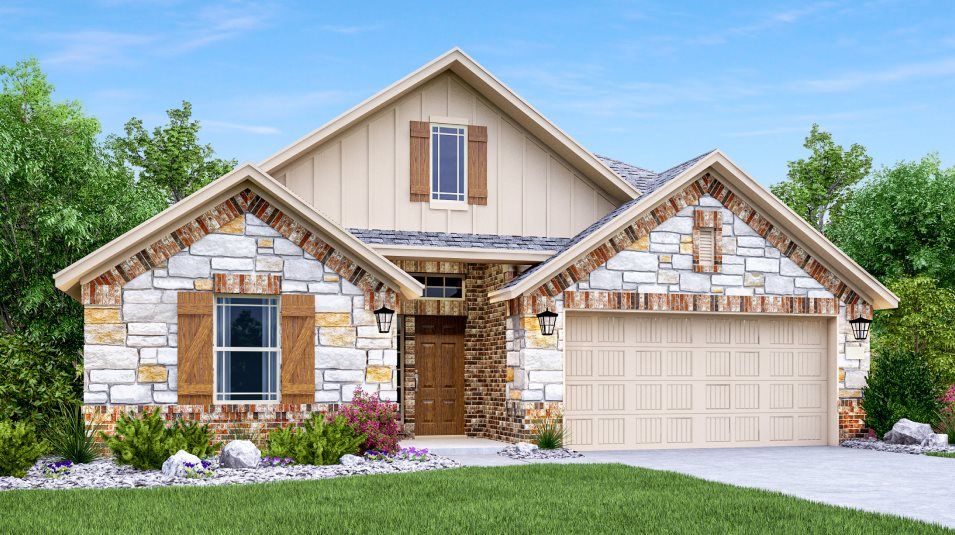 Elevation D4 - Gilson Exterior Rendering D