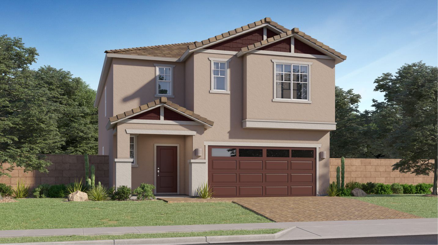 Elevation C - Craftsman home image