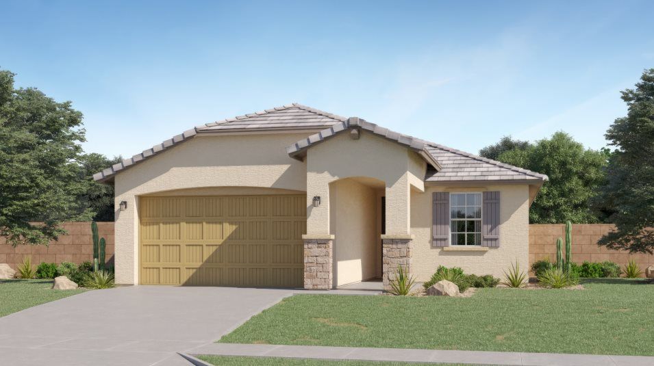 Elevation M - Cottage home exterior image
