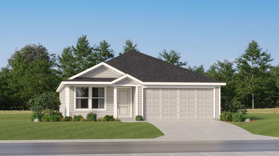Elevation A - Newlin Exterior