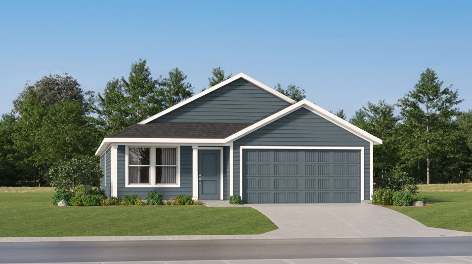 Elevation B - Newlin Exterior