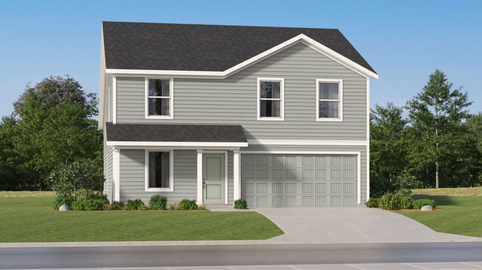 Elevation A - Littleton Exterior