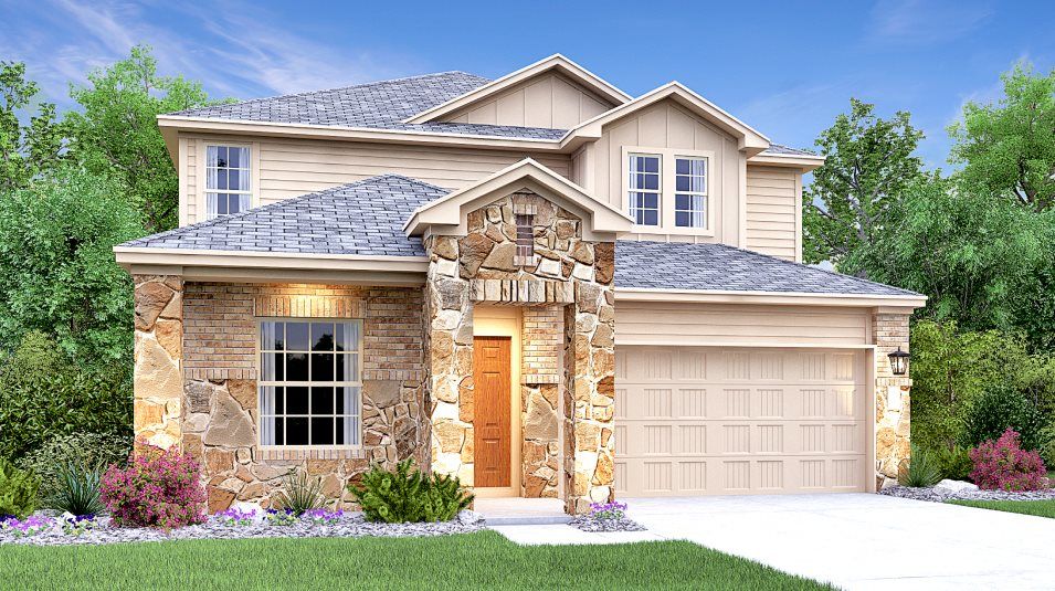 Elevation D5 - Brock Exterior Rendering D
