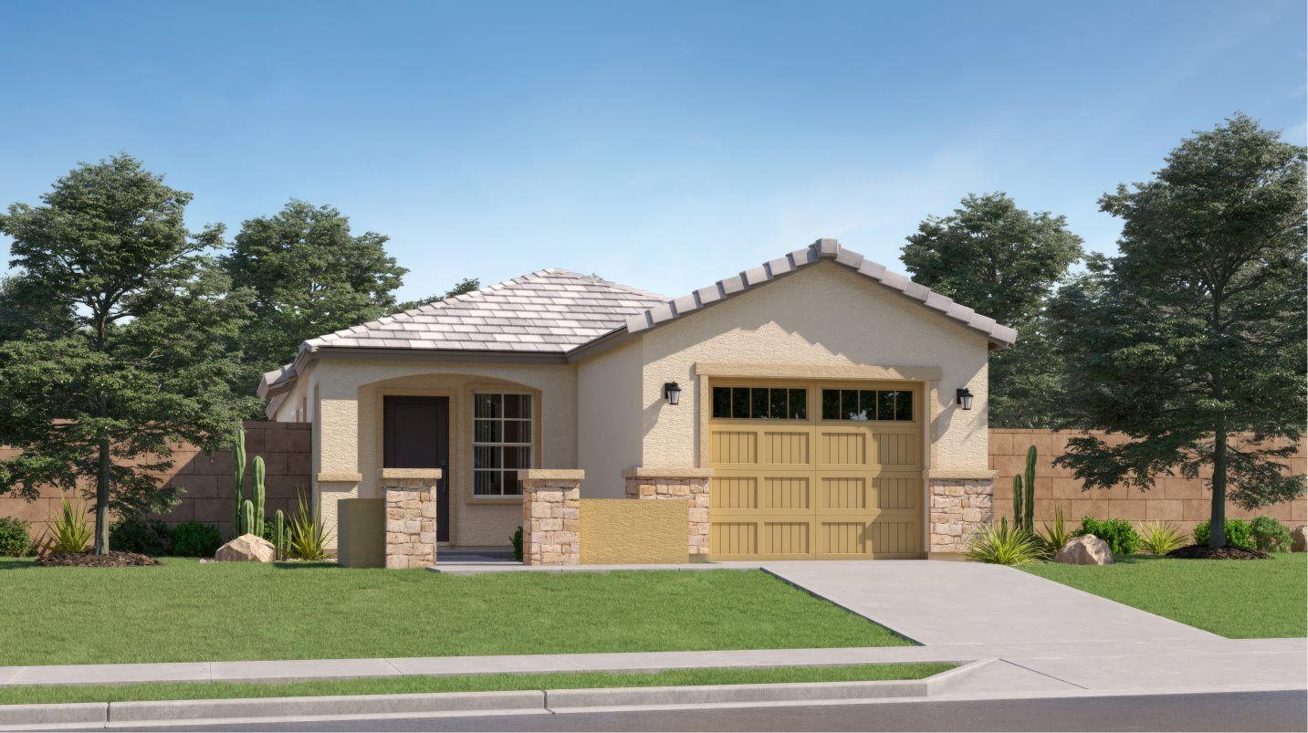 Elevation M - Iris Cottage