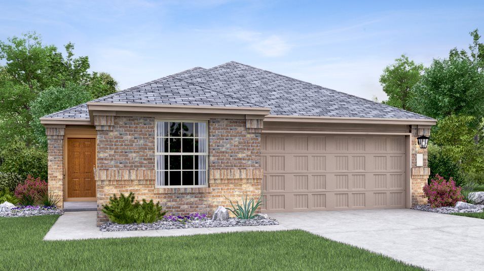 Elevation A3 - Mason Exterior Rendering