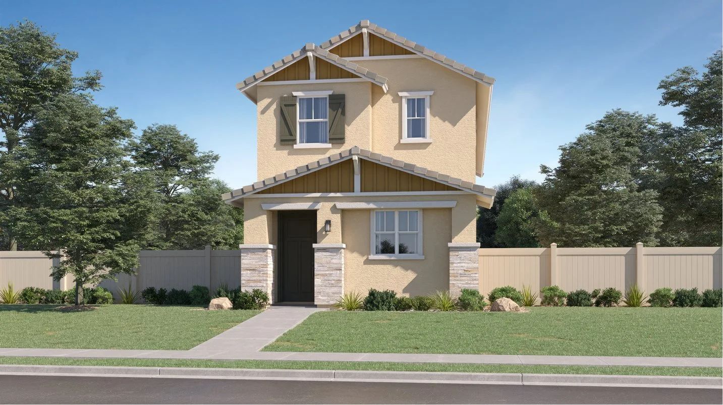 Elevation C - Craftsman style home image