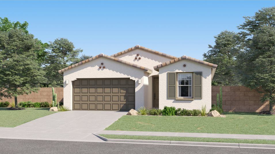 Elevation A - Spanish Colonial home exterior image