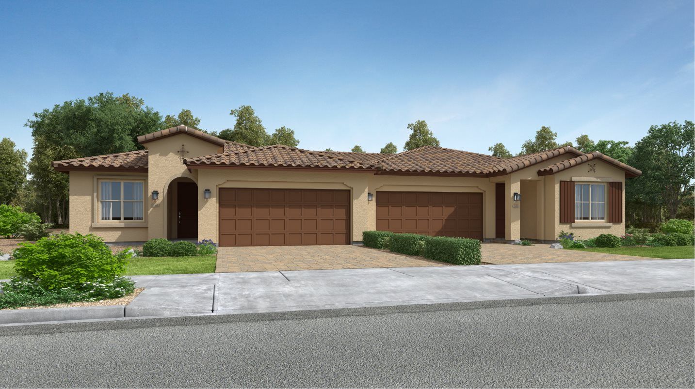 Elevation A - Spanish home image