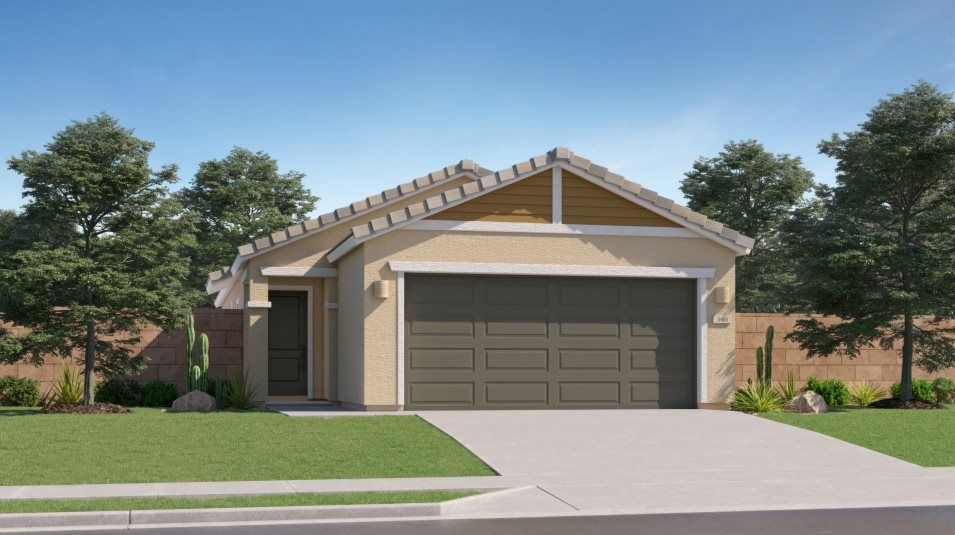 Elevation C - Craftsman home image