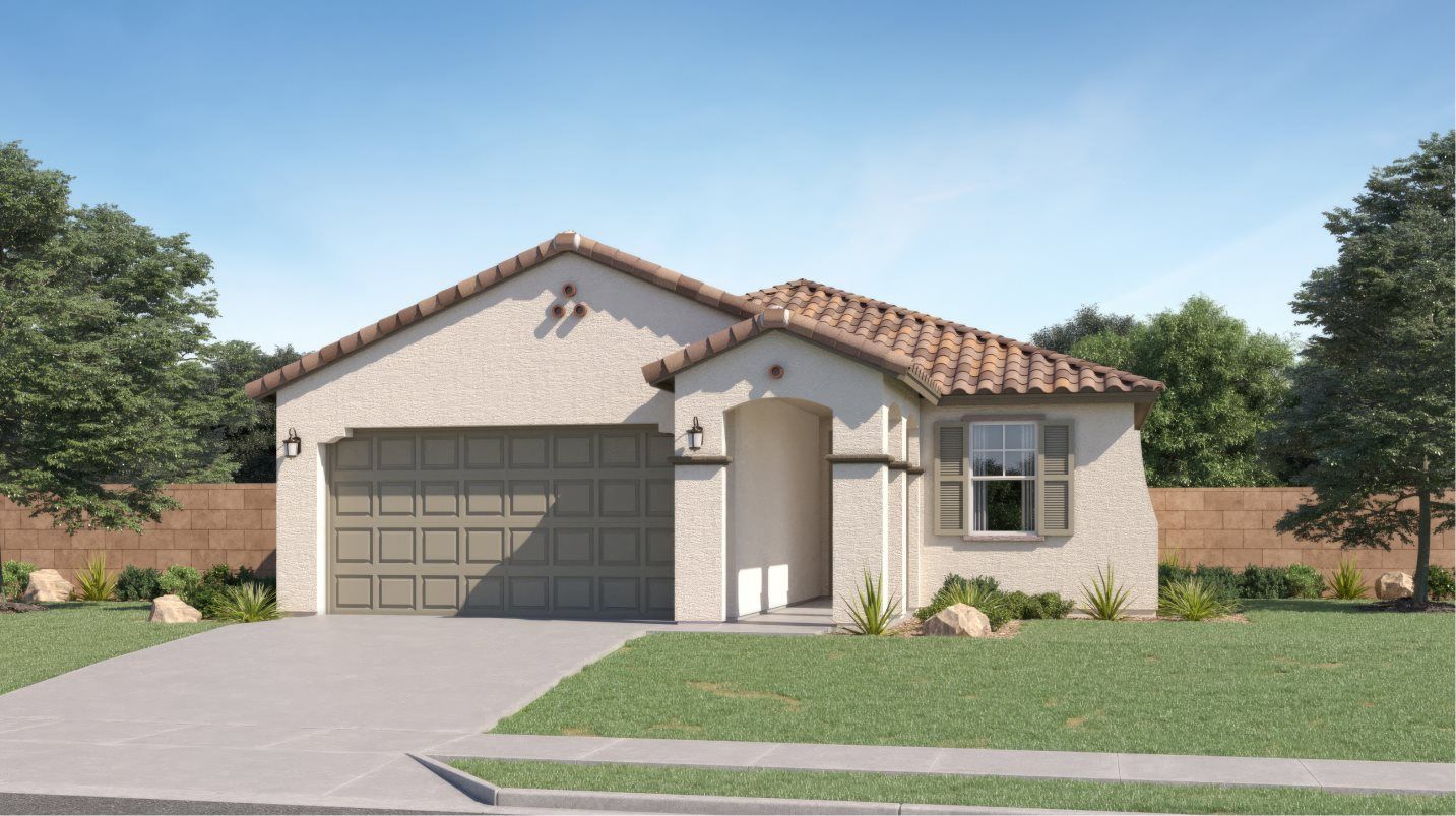 Elevation A - Coronado A - Spanish Colonial