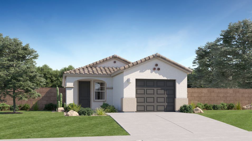 Elevation A - Spanish Colonial home exterior image