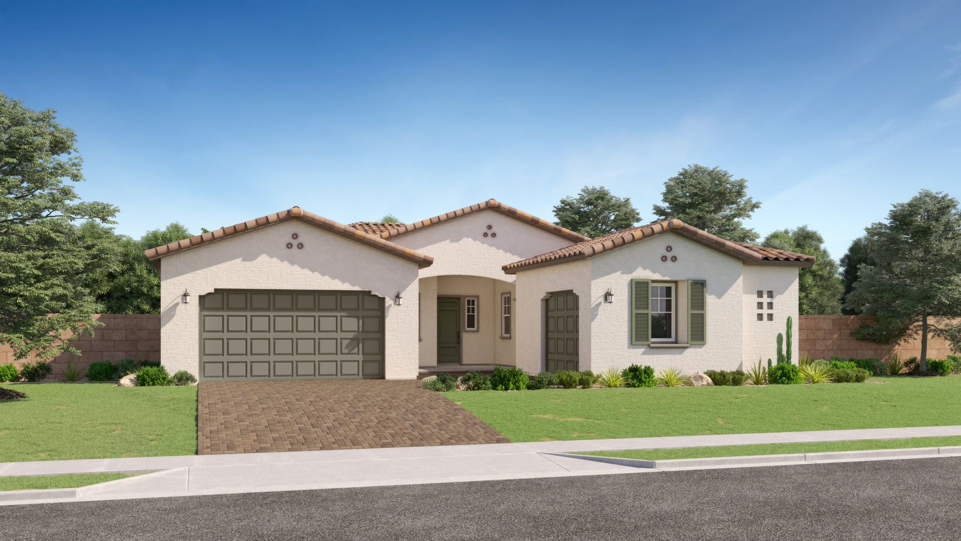 Exterior:Destiny Madera Phase3 Aurora 5580 Spanish Colonial A