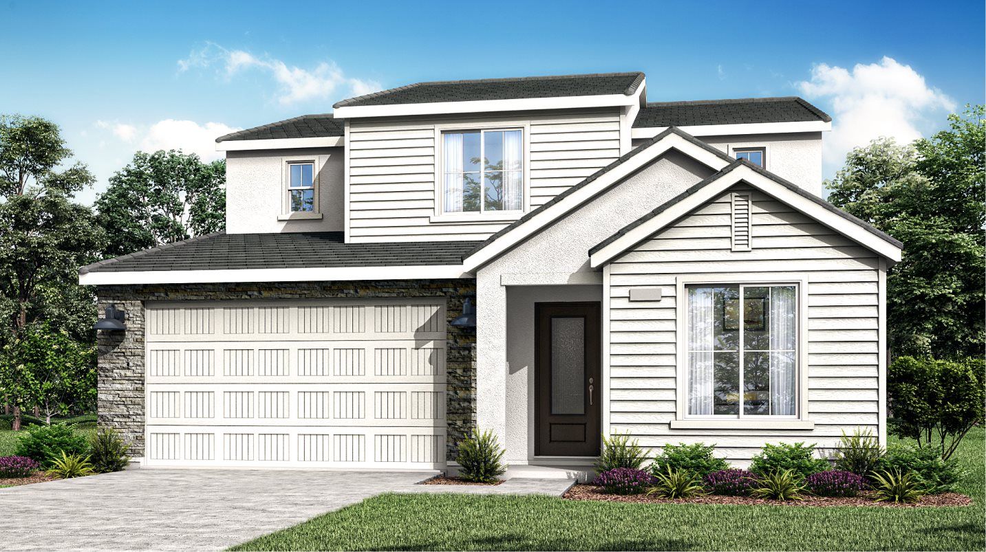 Elevation A - Melody X Exterior A