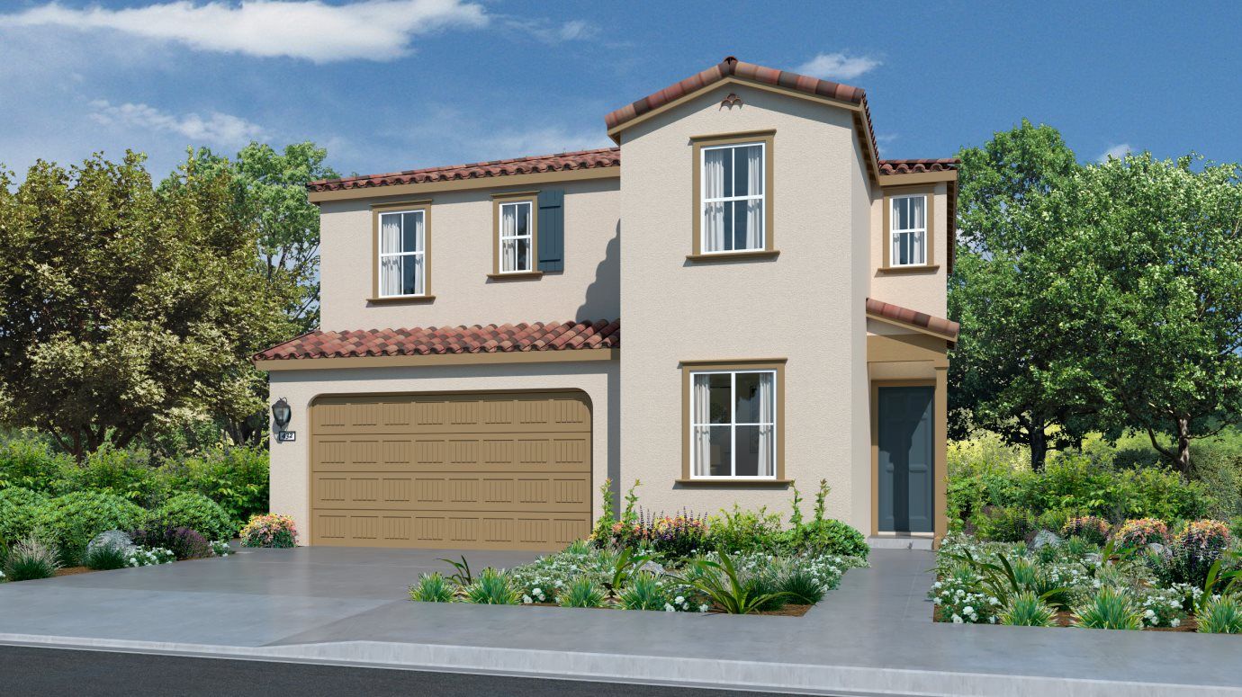 Elevation A - Residence 2190 Exterior Spanish