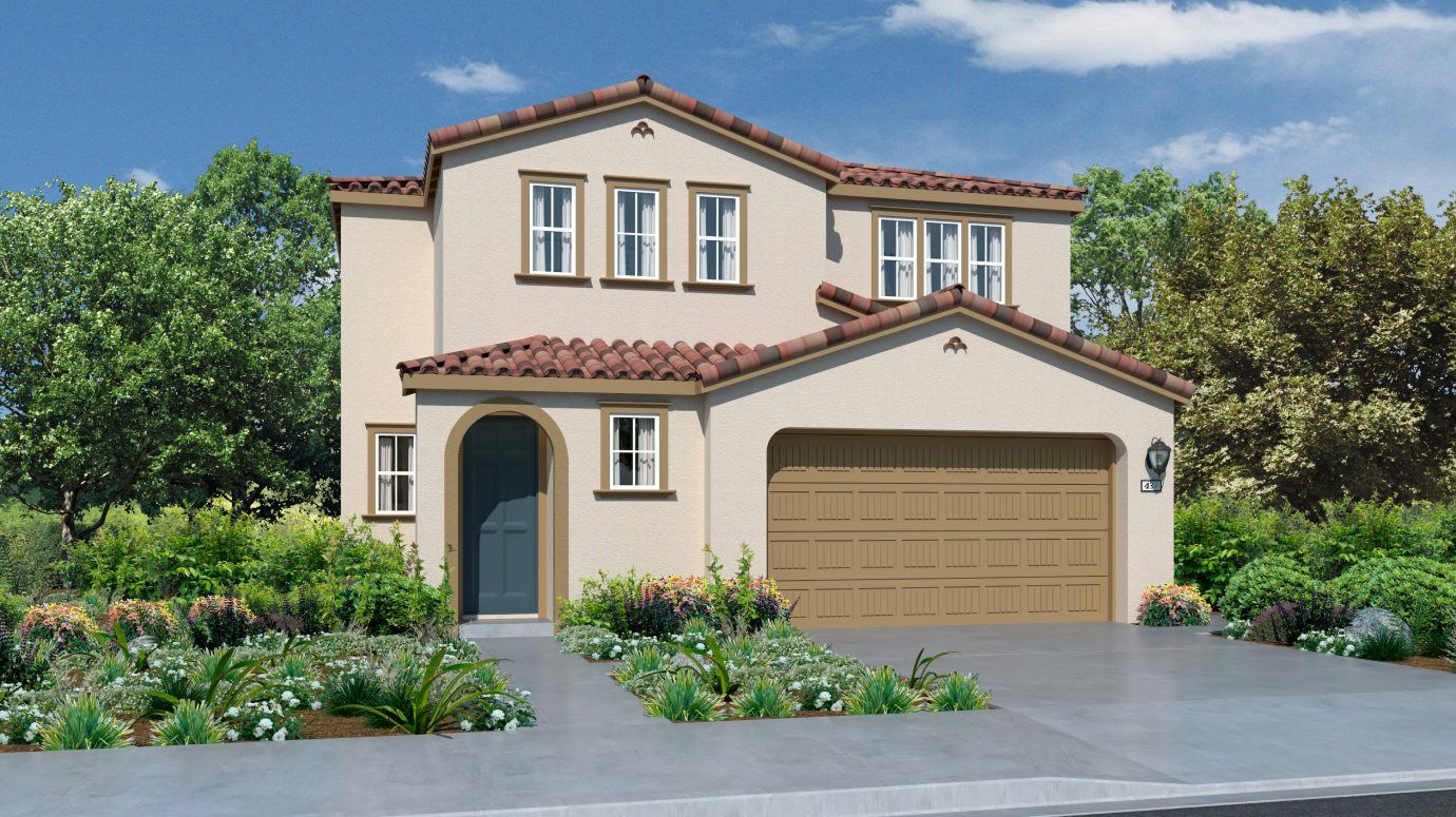 Elevation A - Residence 1774 Spanish Exterior