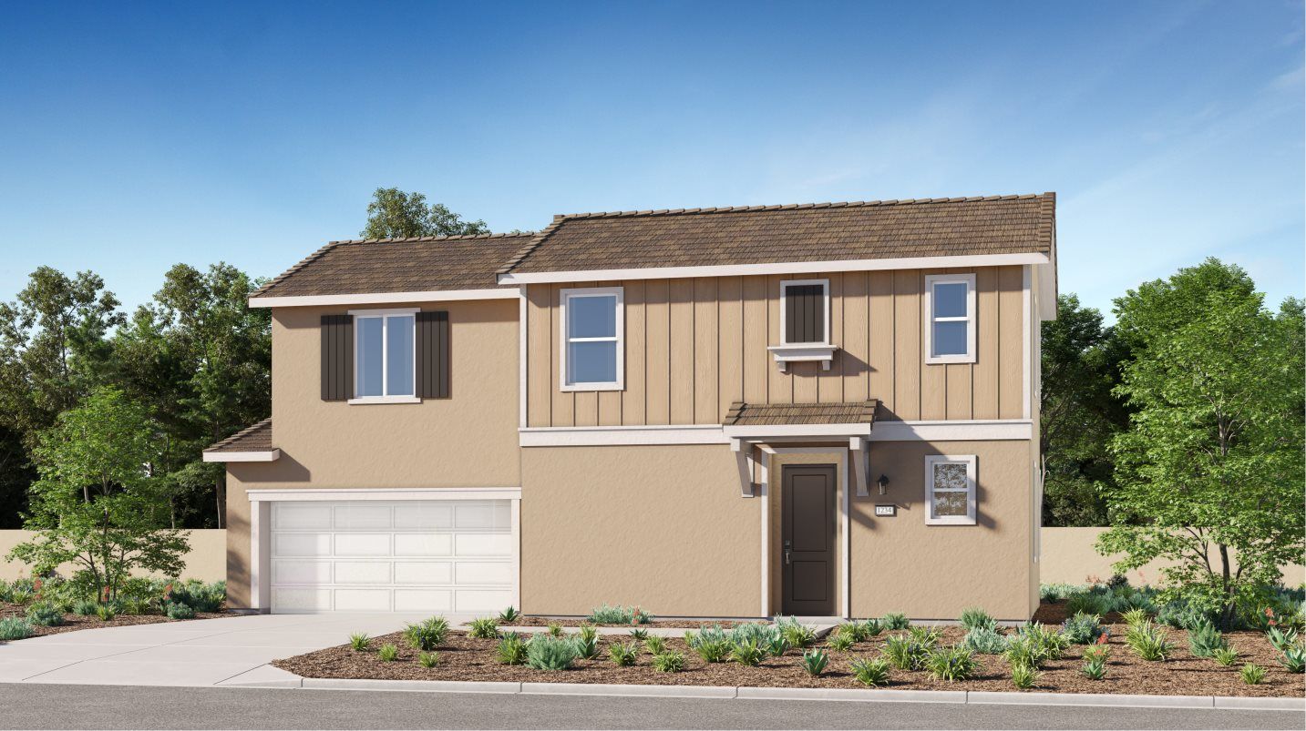 Elevation C - Farmhouse - C Residence 2