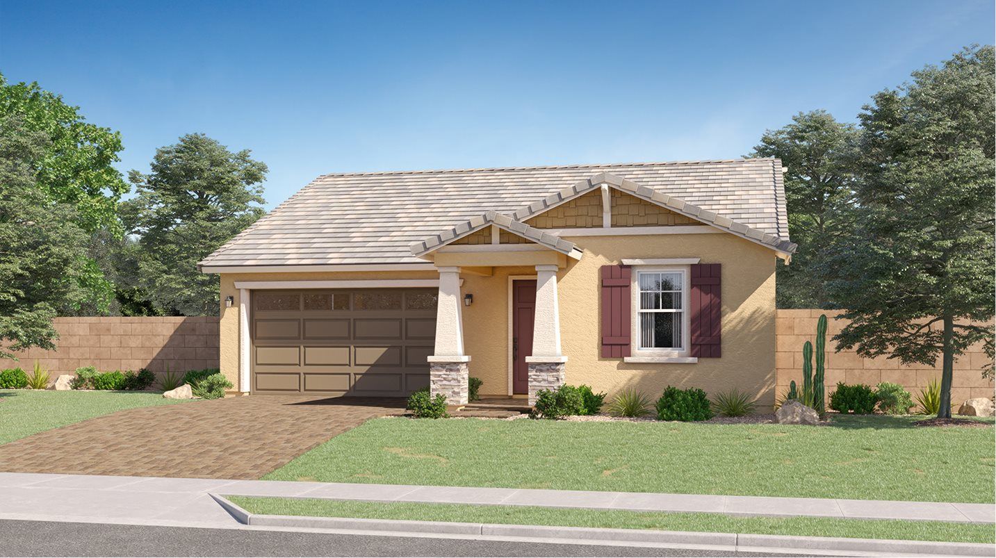 Elevation C - Craftsman style home image