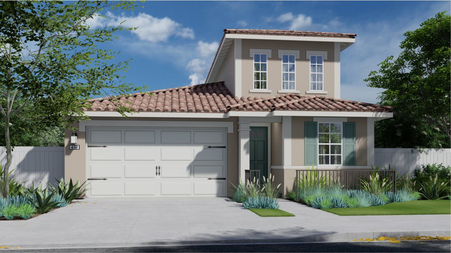 Elevation A - Italian Exterior