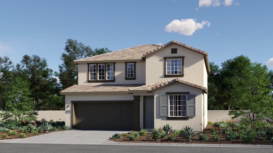 Elevation B - Traditional home exterior image