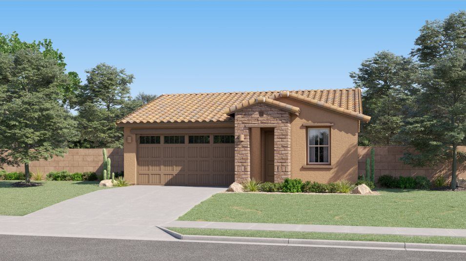 Elevation H - Ranch Hacienda home exterior image