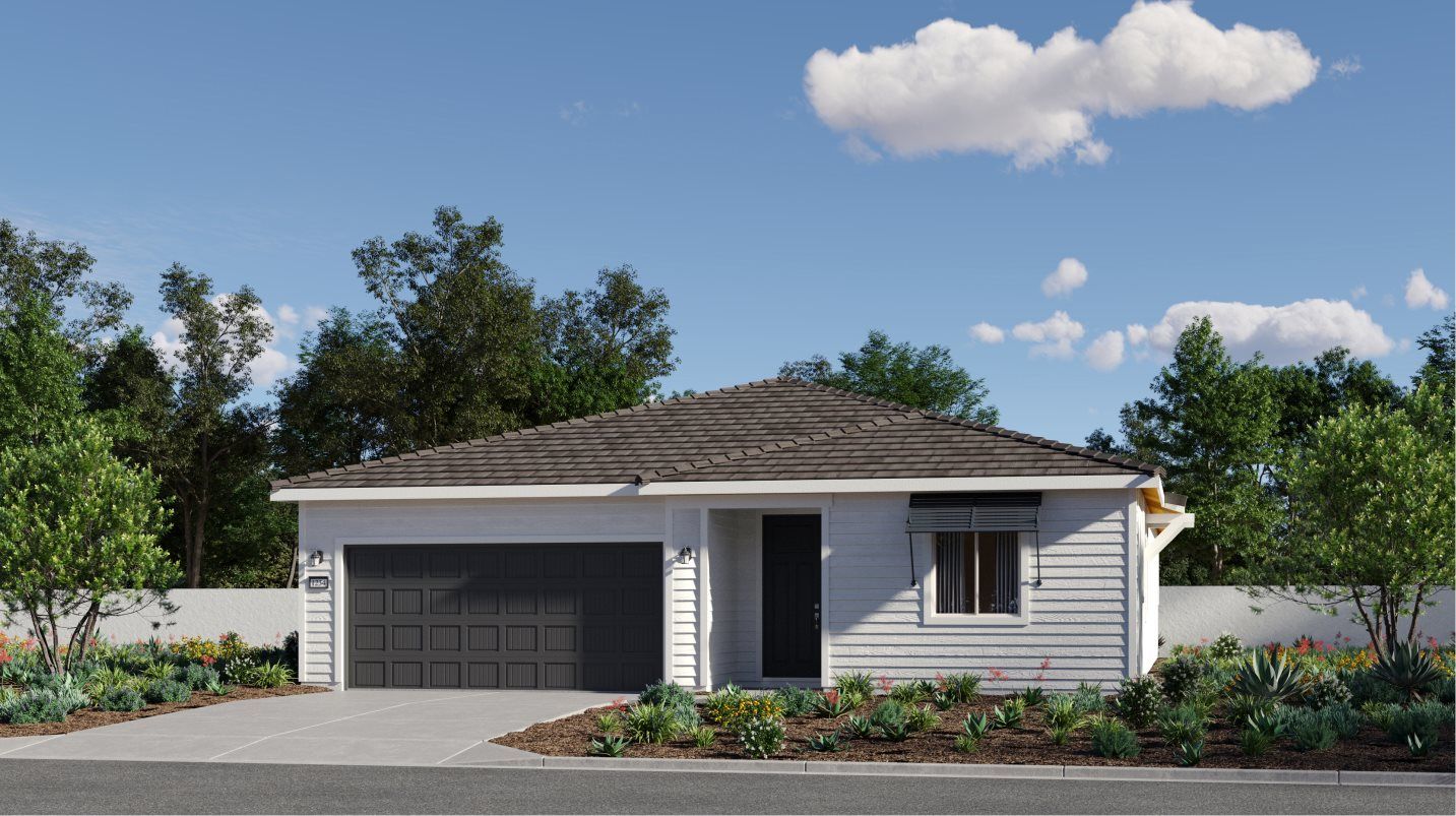Elevation A - Residence 1 Seaside