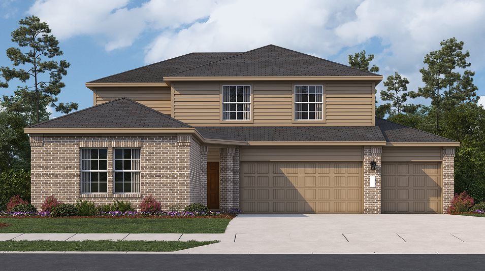 Elevation A3 - Hudson II Exterior