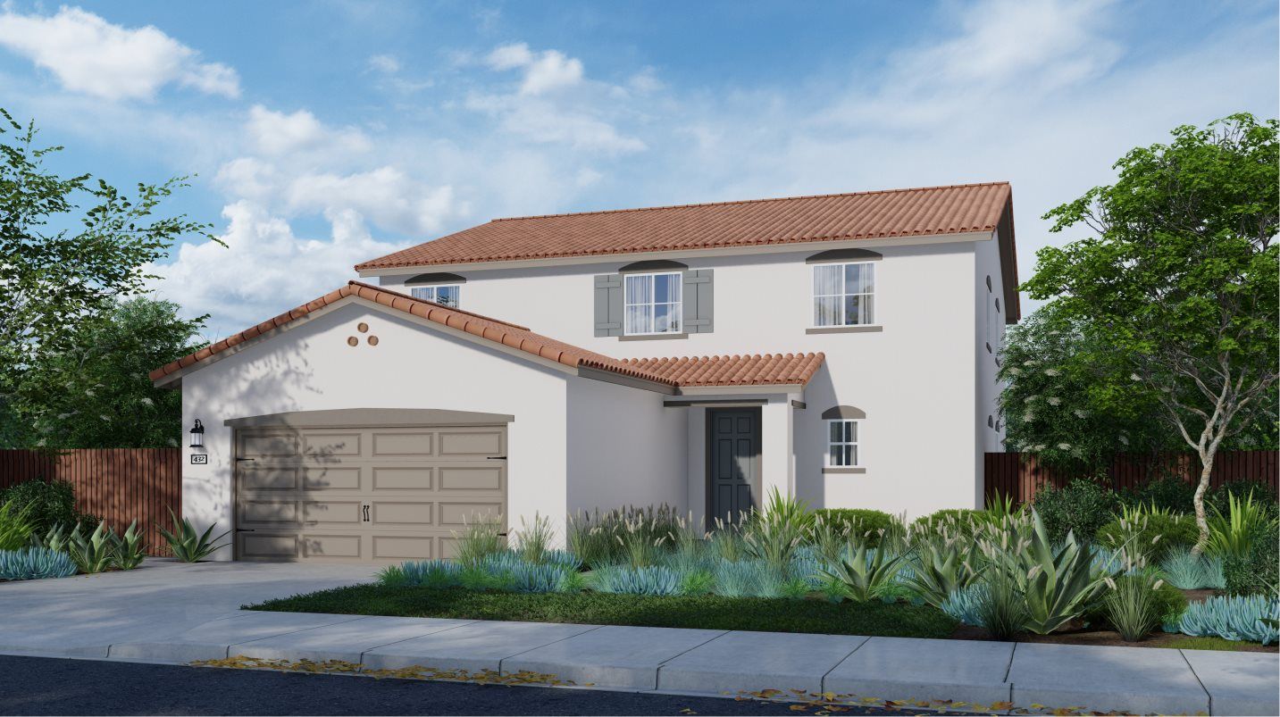 Elevation A - Residence 2966 Elevation A - Spanish