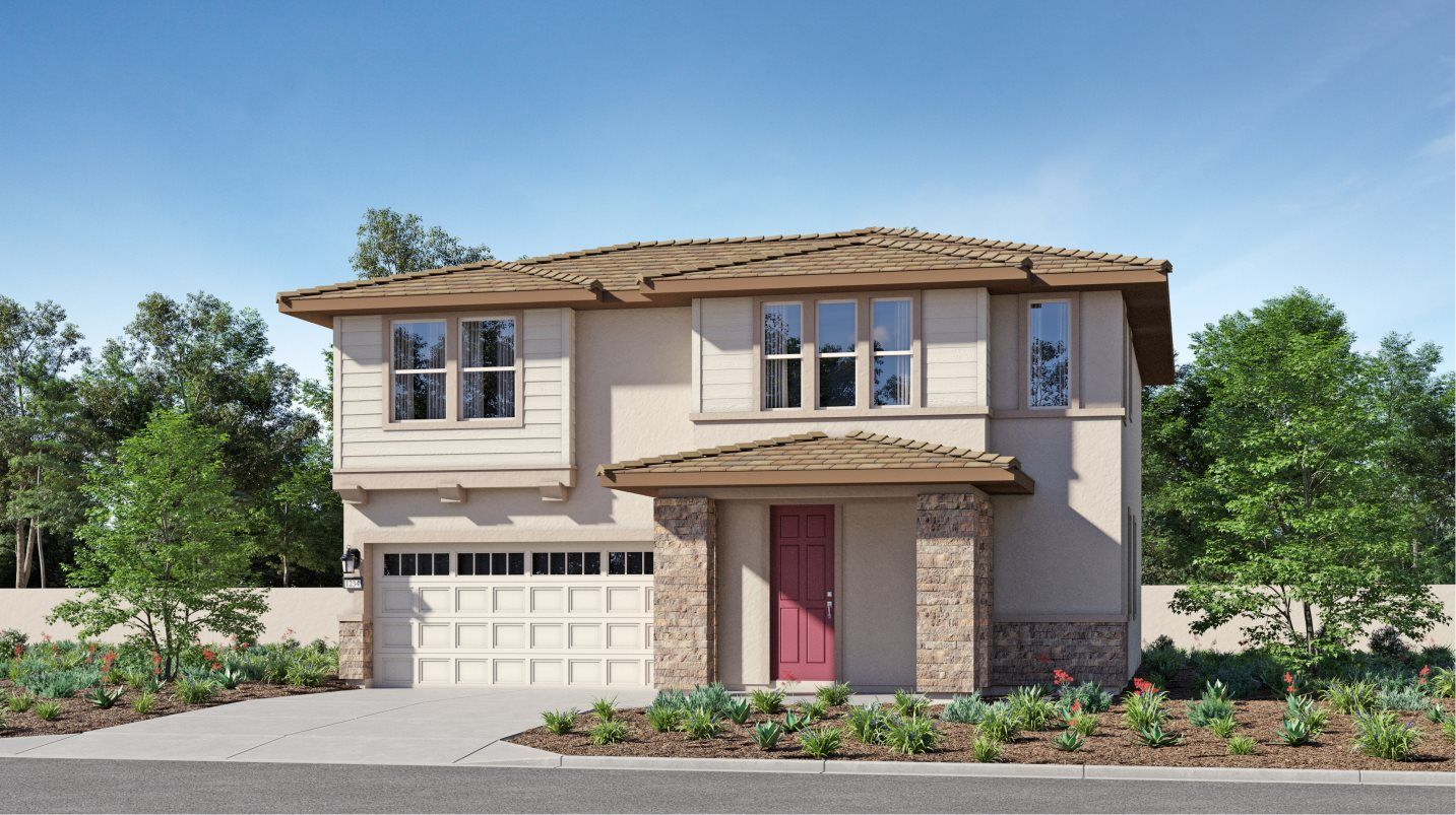 Elevation B - Residence 1 Prairie - B
