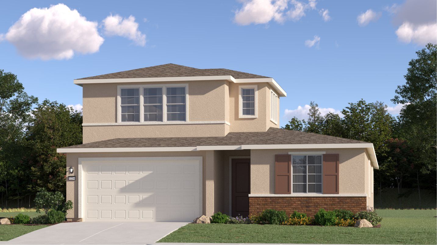 Elevation B - Residence 2520 Prairie