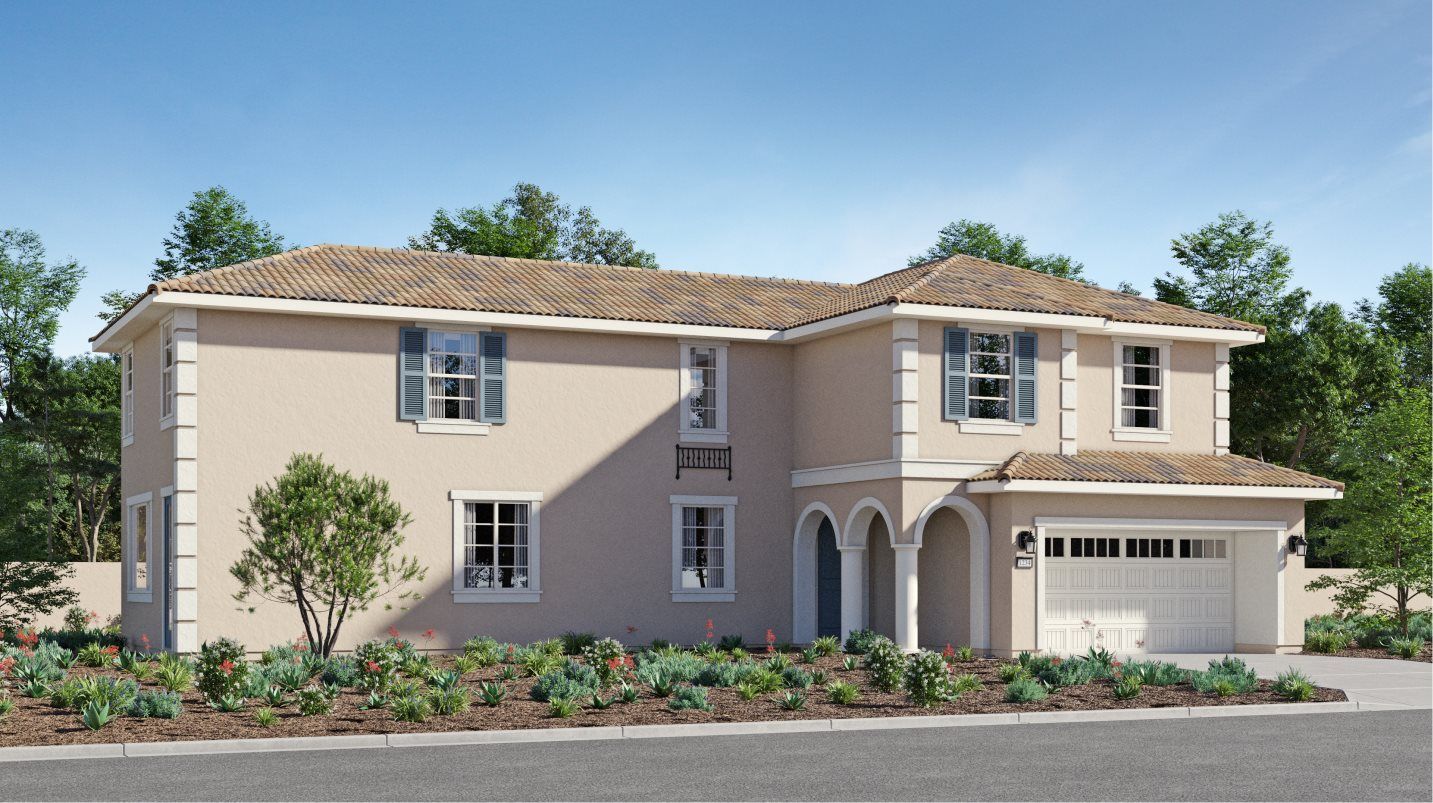 Elevation A - Residence 3 Italianate - A