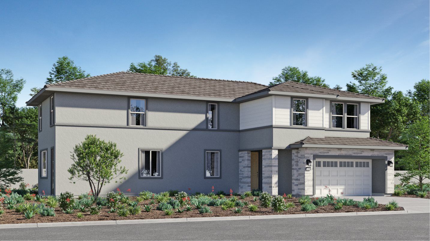 Elevation B - Residence 3 Prairie - B